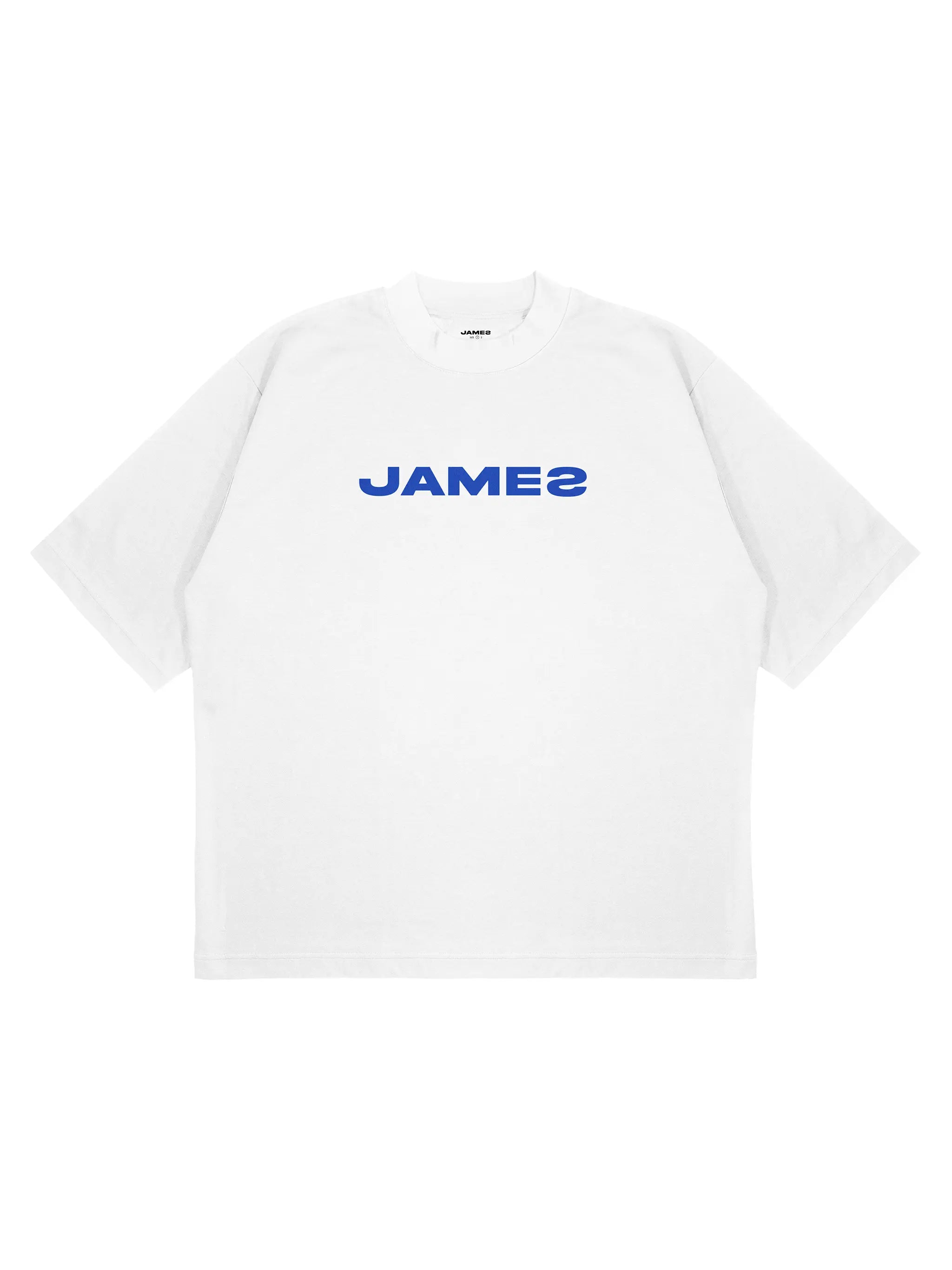 CLASSIC JAMES BLUE LOGO - WHITE